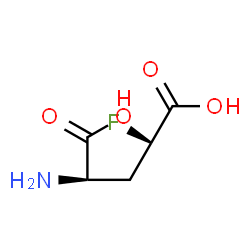 D-Glutamic acid, 4-fluoro-, (4R)- (9CI)结构式