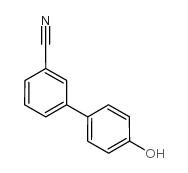 4'-HYDROXY-[1,1'-BIPHENYL]-3-CARBONITRILE structure