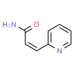 2-Propenamide,3-(2-pyridinyl)-,(Z)-(9CI) structure