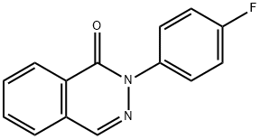 2-(4-氟苯基)-1(2H)-酞嗪酮结构式