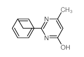 4(3H)-Pyrimidinone,6-methyl-2-(phenylmethyl)- structure