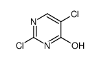 2,5-dichloropyrimidin-4-ol结构式