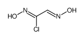 (1Z,2E)-N-hydroxy-2-(hydroxyimino)-acetimidoyl chloride结构式