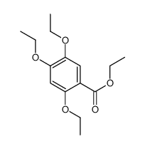 ETHYL 2 4 5-TRIETHOXYBENZOATE Structure
