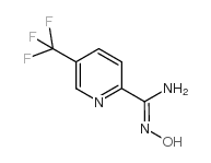 (E)-N'-hydroxy-5-(trifluoromethyl)pyridine-2-carboximidamide structure