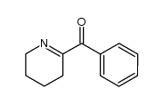 phenyl(3,4,5,6-tetrahydropyridin-2-yl)methanone结构式