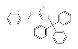 benzyl N-(tritylamino)carbamate Structure