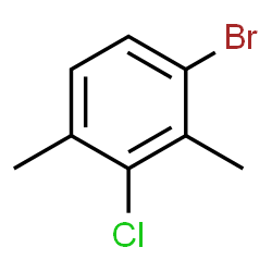1-Bromo-3-chloro-2,4-dimethylbenzene结构式