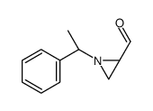 (2R)-1-[(1S)-1-phenylethyl]aziridine-2-carbaldehyde Structure