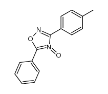 5-phenyl-3-p-tolyl-1,2,4-oxadiasole-4-oxide Structure