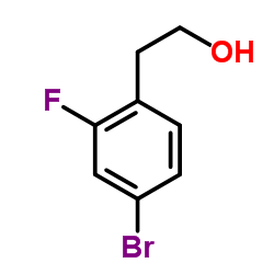2-(4-Bromo-2-fluorophenyl)ethanol Structure