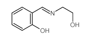 Phenol,2-[[(2-hydroxyethyl)imino]methyl]- structure