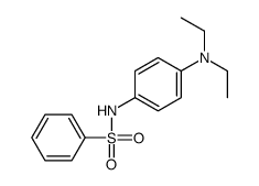 N-[4-(diethylamino)phenyl]benzenesulfonamide Structure