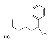 (R)-1-苯基-1-己胺盐酸盐结构式