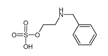 2-(Benzylamino)ethyl hydrogen sulfate structure