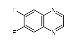 6,7-Difluoroquinoxaline结构式