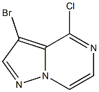 3-bromo-4-chloropyrazolo[1,5-a]pyrazine Structure