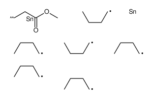 methyl 3,3-bis(tributylstannyl)propanoate结构式