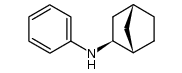 N-exo-bicyclo[2.2.1]hept-2-yl-aniline结构式