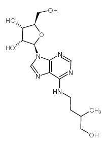 DL-DIHYDROZEATIN RIBOSIDE Structure