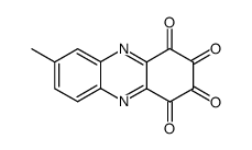 7-Methyl-1,2,3,4-phenazinetetrone结构式