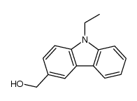 9-ethyl-3-hydroxymethylcarbazole Structure