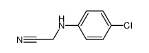 [(4-chlorophenyl)amino]acetonitrile structure