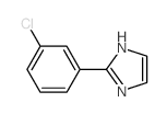 1H-Imidazole,2-(3-chlorophenyl)-结构式