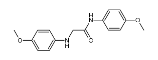 N-(4-methoxy-phenyl)-glycine p-anisidide Structure