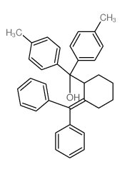 Methanol,[2-(diphenylmethylene)cyclohexyl]di-p-tolyl- (8CI) Structure