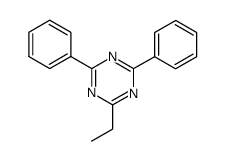 2-ethyl-4,6-diphenyl-[1,3,5]triazine结构式