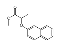 methyl 2-naphthalen-2-yloxypropanoate Structure