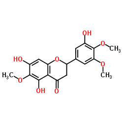 5,7,3'-trihydroxy-6, 4',5'-trimethoxyflavanone picture