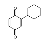 2-cyclohexylcyclohexa-2,5-diene-1,4-dione Structure