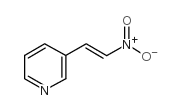 3-(2-Nitroethenyl)pyridine Structure