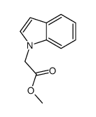 Methyl indole-1-acetate structure