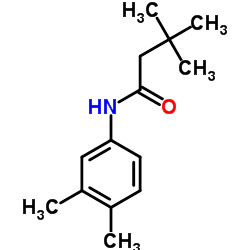 N-(3,4-Dimethylphenyl)-3,3-dimethylbutanamide结构式