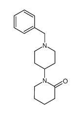 1-(1-benzylpiperidin-4-yl)-piperidin-2-one Structure