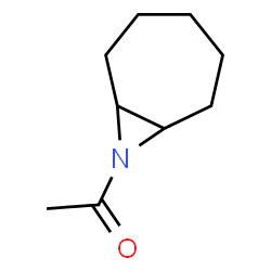 8-Azabicyclo[5.1.0]octane, 8-acetyl- (9CI) Structure