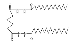 N,N'-Di-stearoyl-adipinsaeuredihydrazid结构式