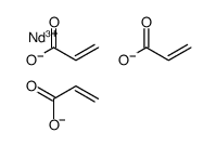 neodymium(3+) acrylate结构式