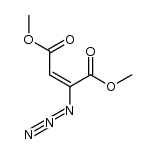 (E) dimethyl azidoethylenedicarboxylate Structure