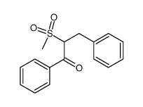 α-benzyl-β-keto sulfone Structure