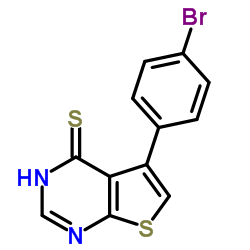 5-(4-BROMOPHENYL)THIENO[2,3-D]PYRIMIDINE-4-THIOL picture