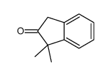 1,1-二甲基-1H-茚-2(3H)-酮结构式