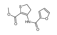 2-Thiophenecarboxylicacid,3-[(2-furanylcarbonyl)amino]-4,5-dihydro-,methyl picture