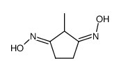 2-methylcyclopentane-1,3-dione dioxime结构式