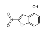 2-nitro-1-benzofuran-4-ol结构式