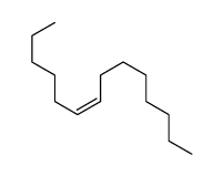 (E)-tetradec-6-ene Structure