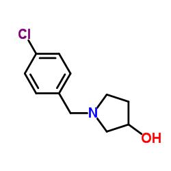1-(4-Chlorobenzyl)pyrrolidin-3-ol Structure